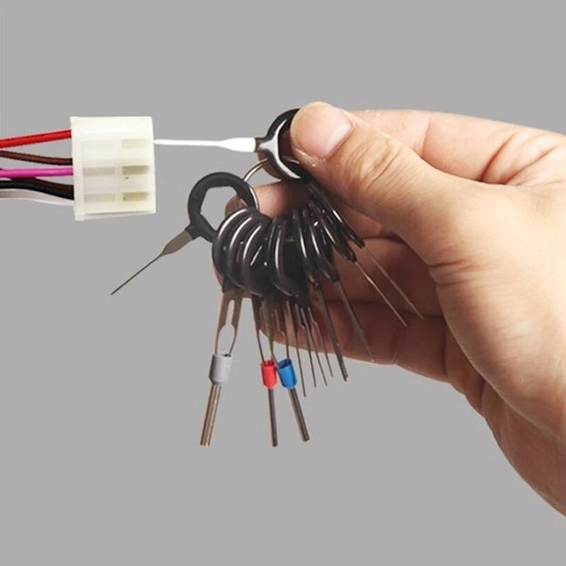 Dụng cụ gỡ máy phát dây điện Giắc kết nối puller phát hành chốt khóa extractor Kit tự động cắm dụng cụ sửa chữa ô tô