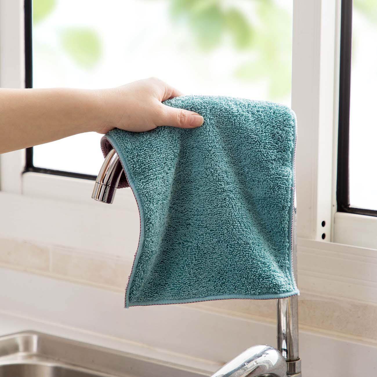 Khăn Lau Chén Homenhome 30X19 Cm, 1 Chiếc Khăn Lau Nhà Bếp Bằng Vải Polyester Thấm Nước