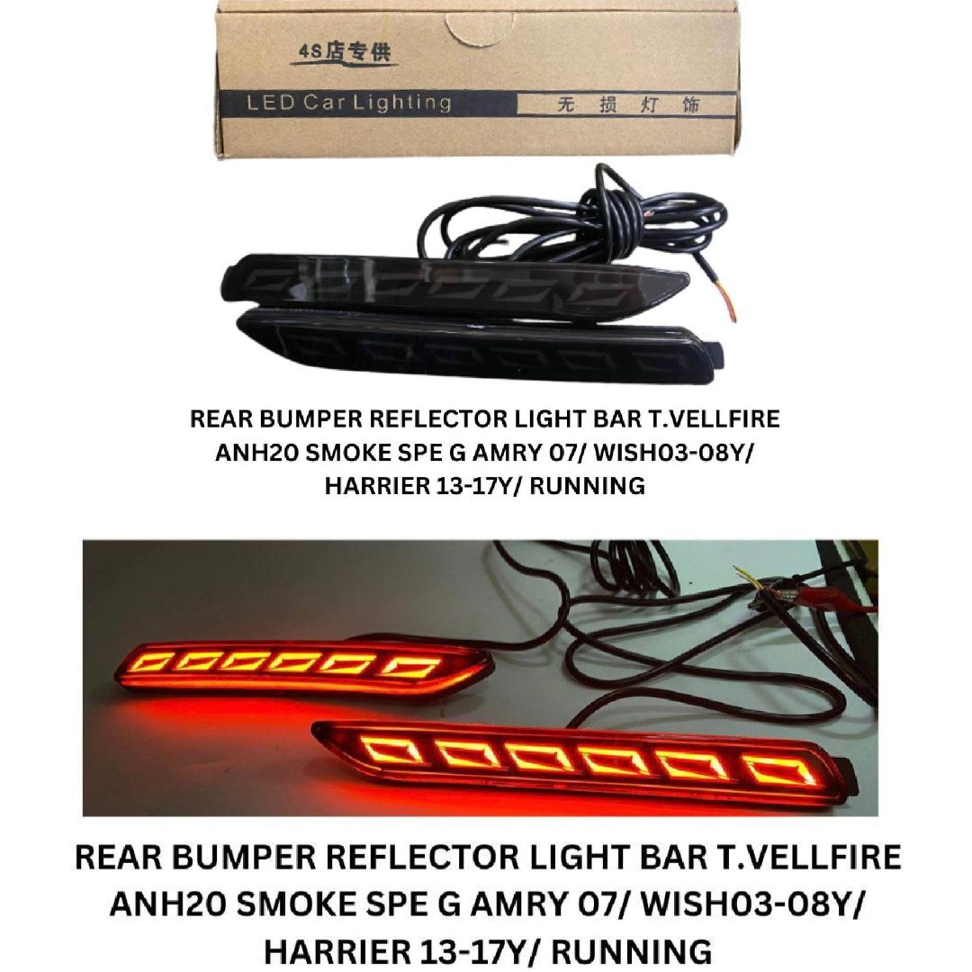 TOYOTA HARRIER REAR BUMPER LIGHT REFLECTOR LAMP Lazada