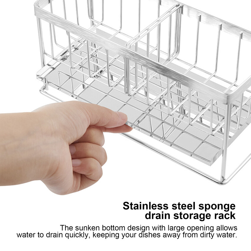 Kitchen Sink Sponge Rack Kitchen Sink Sponge Rack Kitchen Sink Stainless Steel Kitchen Drain Box Adjustable