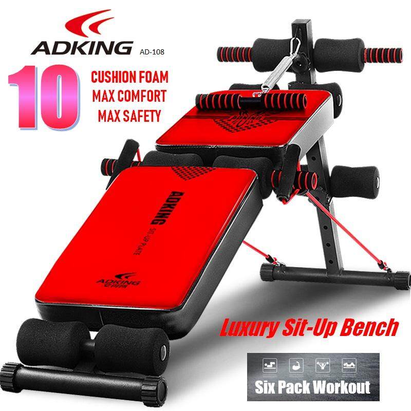 Adjustable Workout Bench Folding Sit Ups Fitness Equipment Multi
