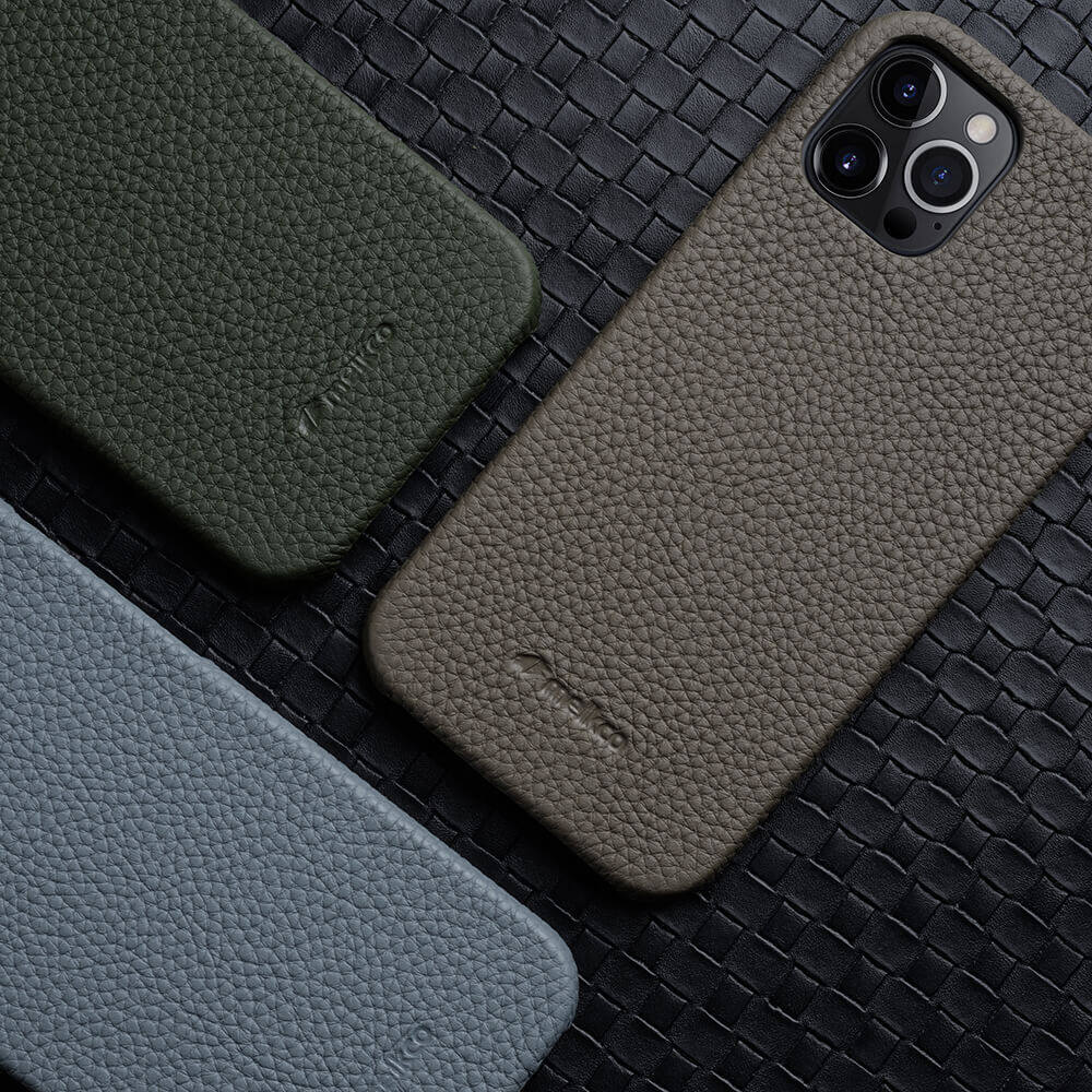 Melkco Dành Cho IPhone 12/Iphone 12 Pro/Iphone 12 Pro Max/Iphone 12 Mini Ốp Điện Thoại, Ốp Lưng Da Thật Siêu Mỏng Thủ Công Sang Trọng