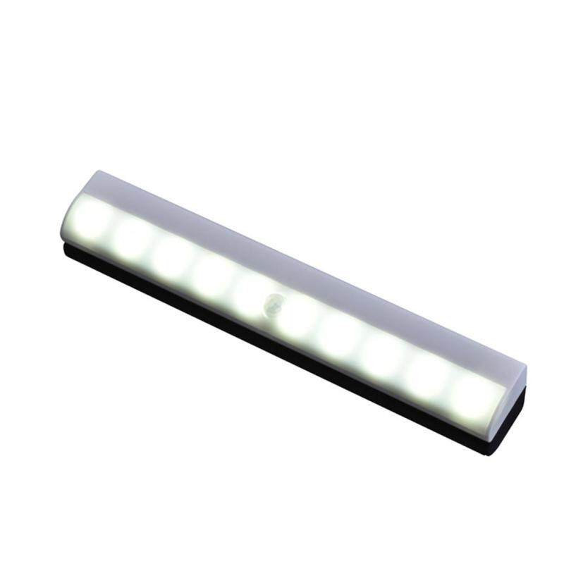10 Đèn LED Cảm Biến Chuyển Động Từ Tính Đèn Ban Đêm Cảm Biến Dính Cho Tủ Quần Áo Tủ Quần Áo