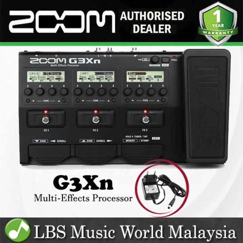 Zoom G3Xn Effect Multi Effects Processor with Expression Pedal and Adapter Malaysia
