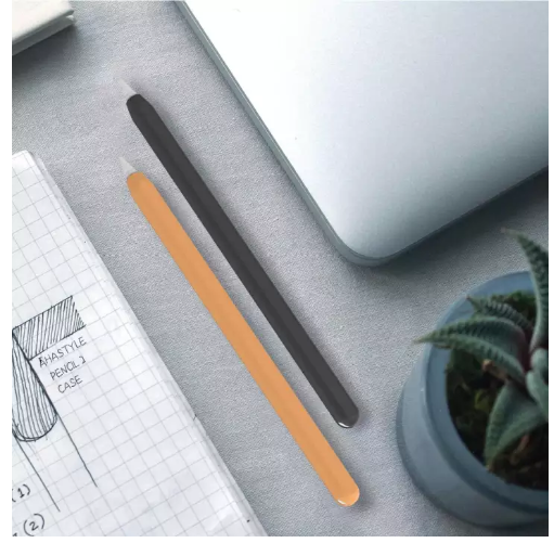2 gói siêu mỏng trường hợp tay áo Silicone Bìa Tương thích với bút chì Apple thế hệ thứ 2, iPad Pro 11 12.9 inch