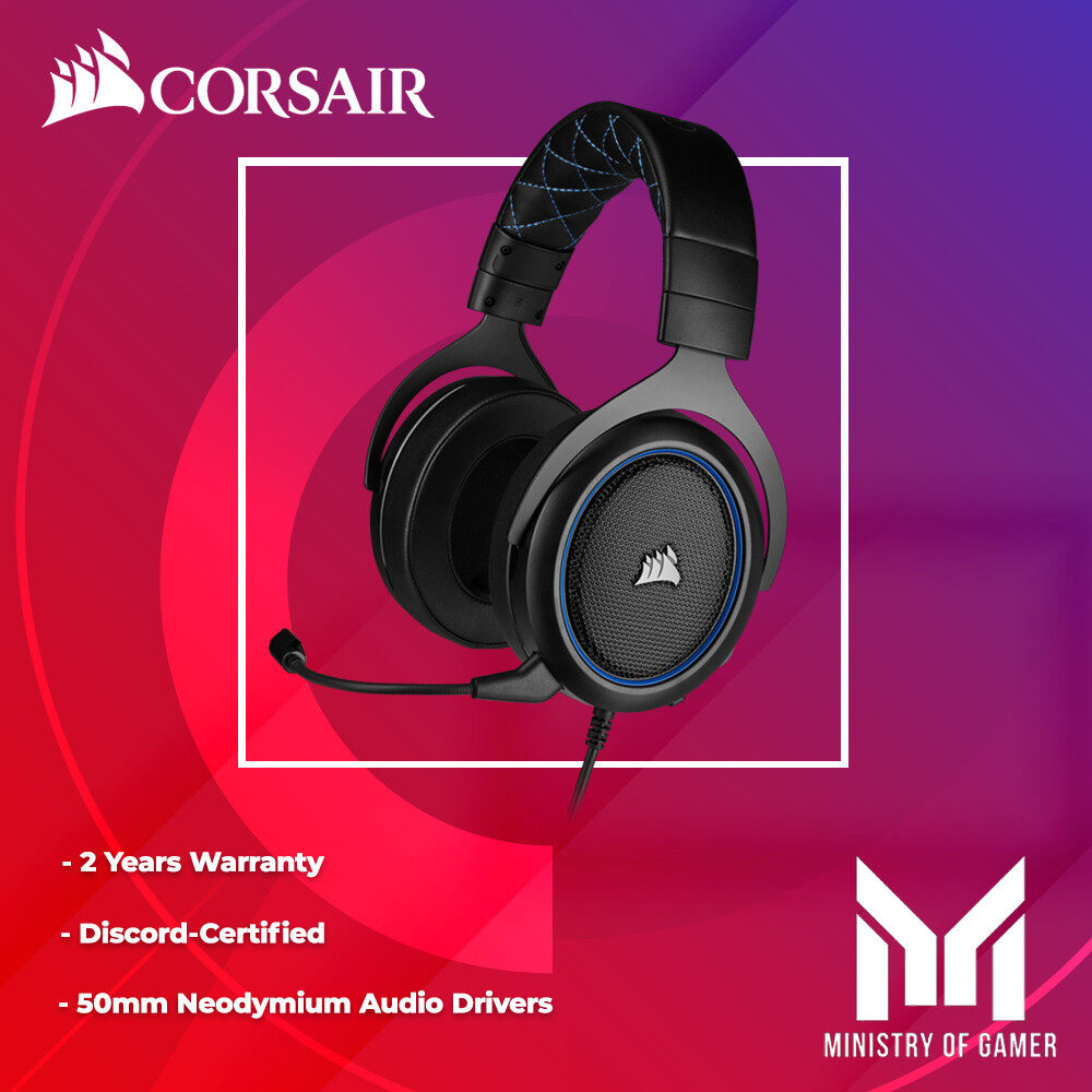corsair headset blue