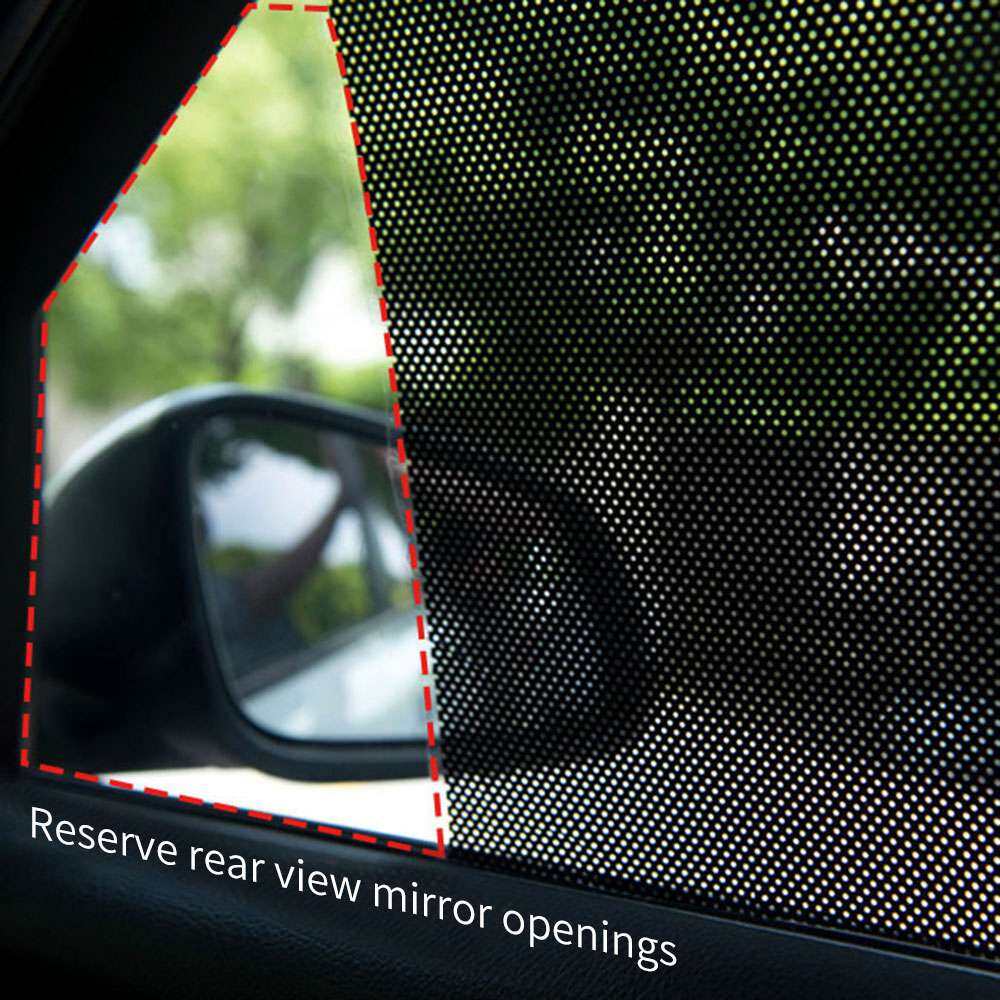 XL Homyl Car Sun Shades Mesh Cover UV Proof Window Shield Curtain