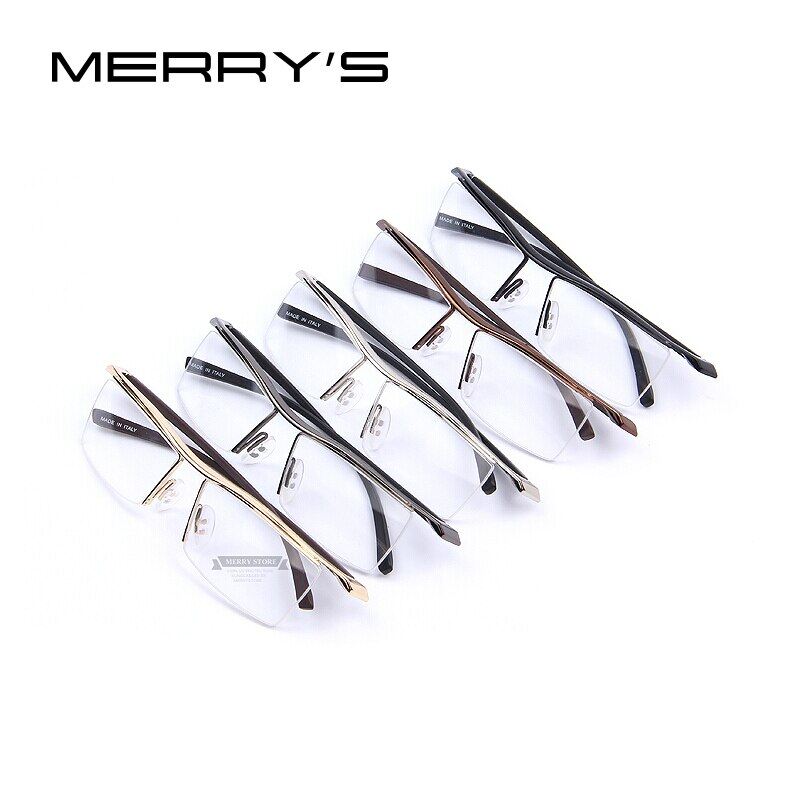 Men Optical Frames Eyeglasses Frames Rack Commercial Glasses Fashion Frame Myopia Titanium Frame TR90 Legs S'441