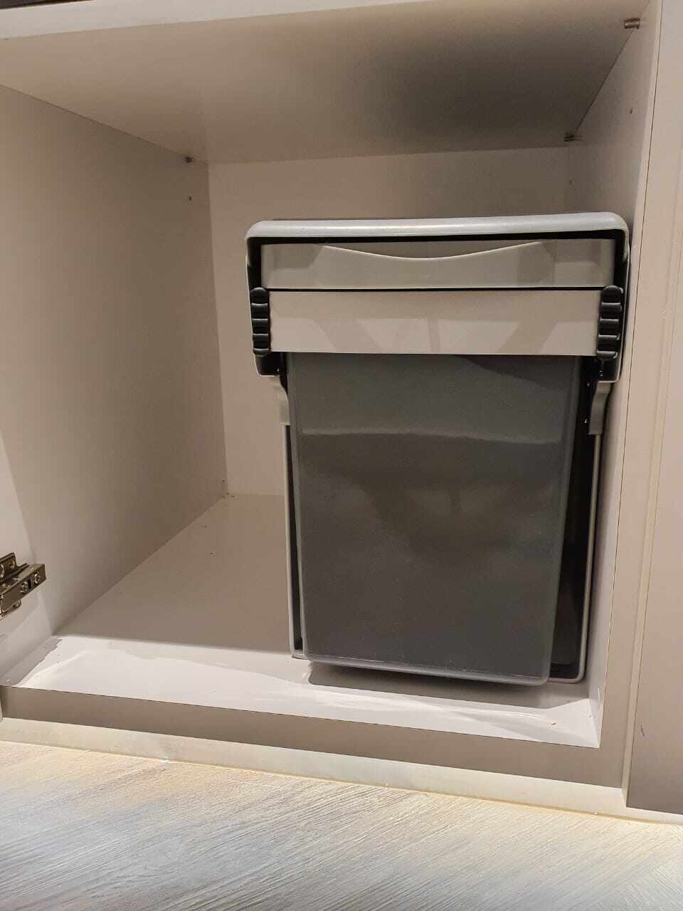 MIRAI Kitchen Double Pull Out Under Sink Rubbish Bin Lazada