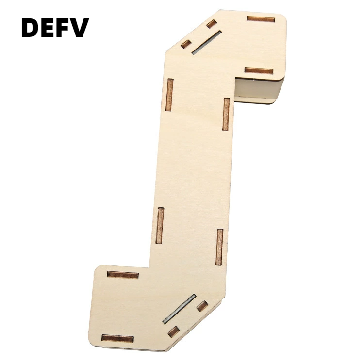 Children's science experimental toys, elementary school science and technology small craft, DIY science and education wood, self-made telescopic periscope
