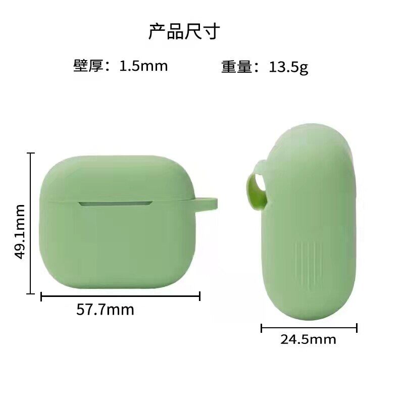 Ốp Tai Nghe Cho Redmi Buds3 Lite Ốp Bảo Vệ Tai Nghe Không Dây Cho Xiaomi Redmi Buds 3 Lite Ốp Silicon Có Móc