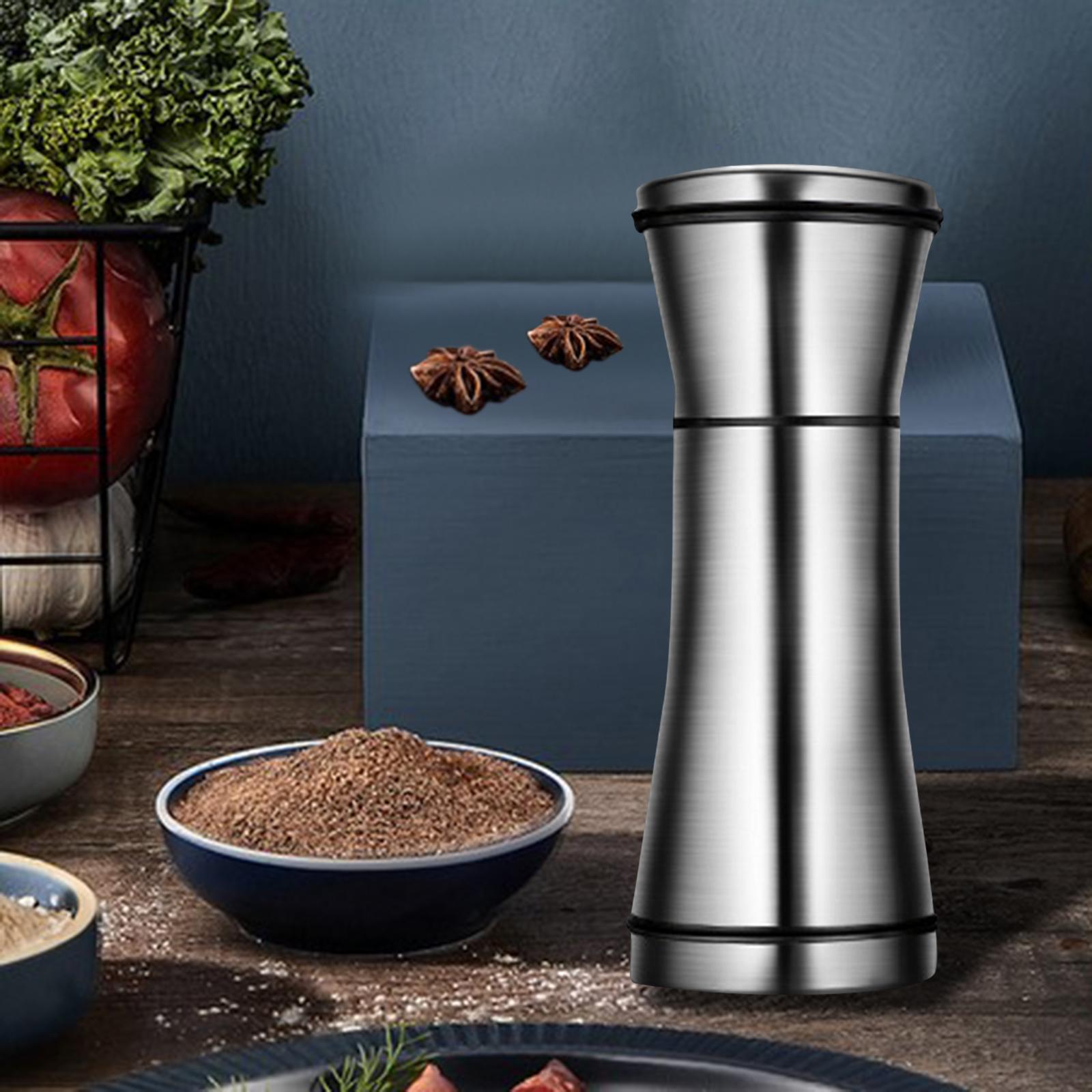 Blesiya Multipurpose Pepper Mill Grain Mill Spice Jar Spice Mill for Salt Spices