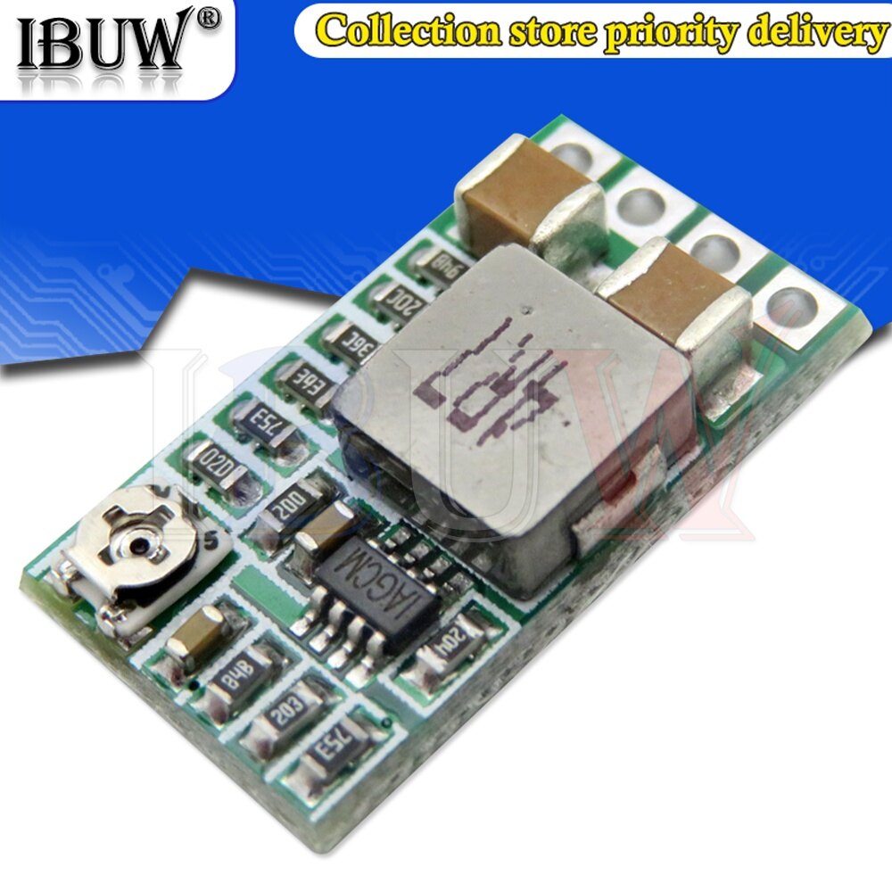 1pcs mini dc-dc 12-24v to 5v 3a step down power supply module voltage buck converter adjustable 97.5% 1.8v 2.5v 3.3v 5v 9v 12v
