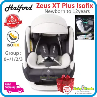 car seat halford zeus xt