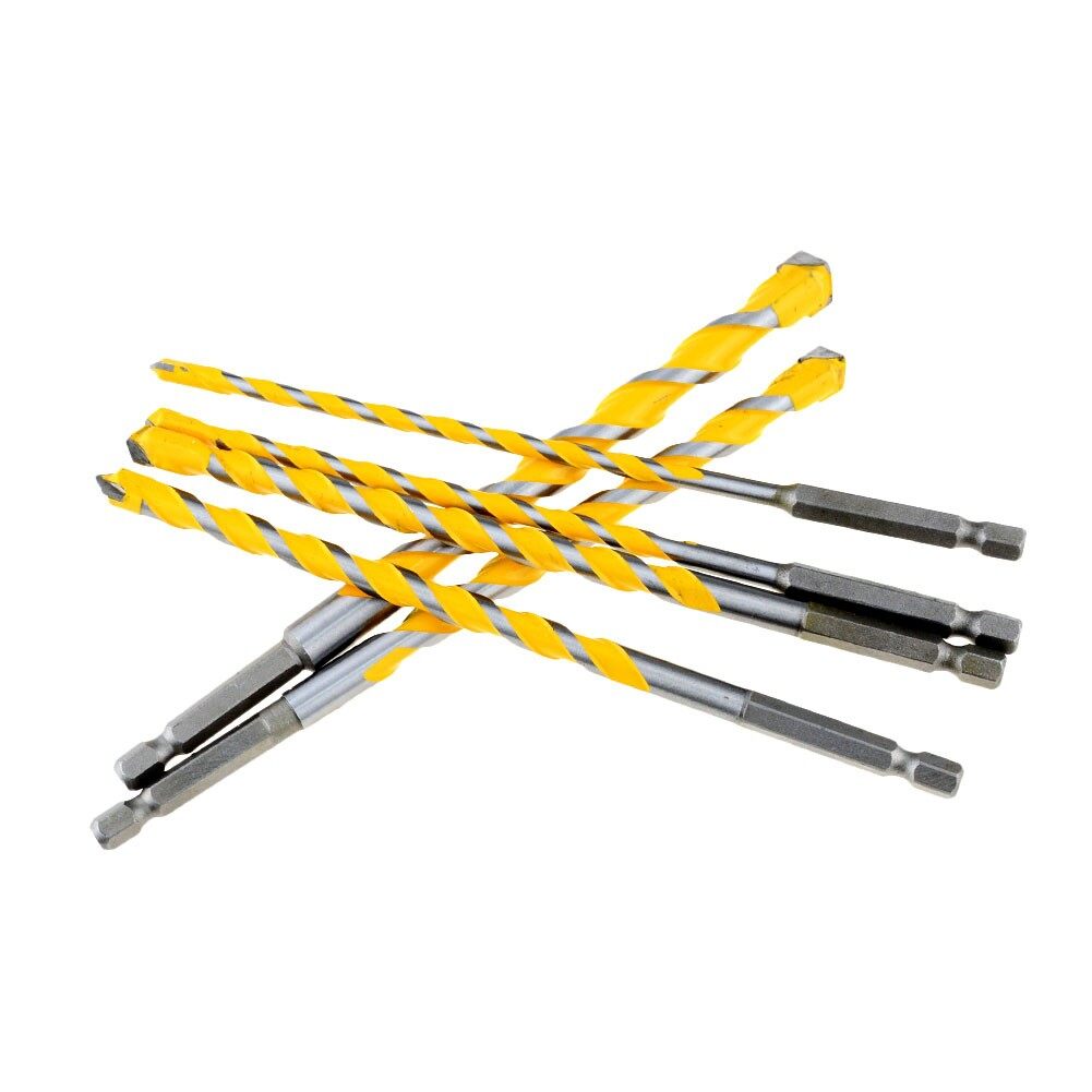 Unnicoco 1Pcs 1/4" Hex Shank Tile Granite Drill Bit Concrete Wall Drill Bit Tungsten Carbide Drilling Bit