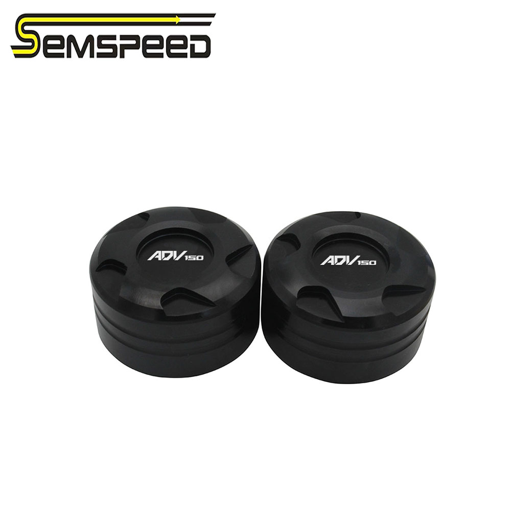 SEMSPEED CNC ADV150 2 pcs windshield adapter decorative side cover adapter cover For Honda ADV 150 2019-2022 2023