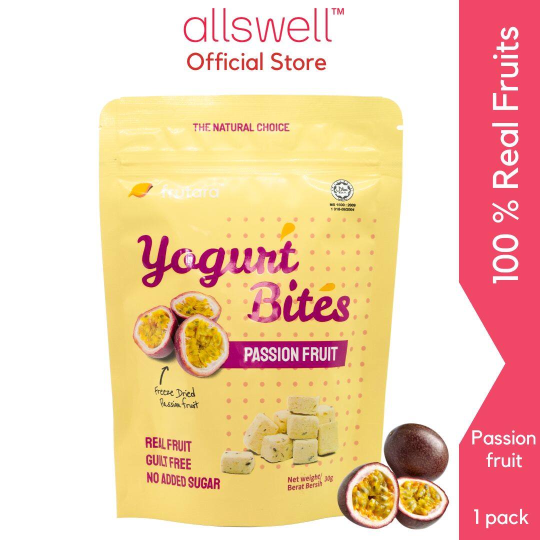 Frutara Yogurt Bites Passion Fruit Lazada