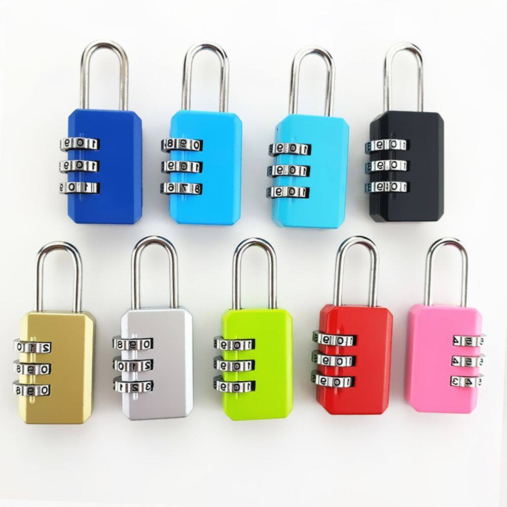 PORATE Locker Portable Dial Code Number Suitcase 4 Bit Code Lock Lock Padlock Password Lock
