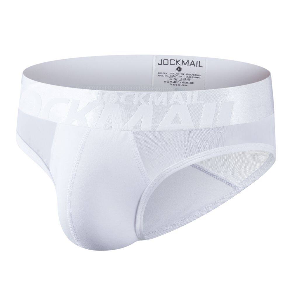 JOCKMAIL Brand Sexy men underwear Low waist breathable Modal mens briefs Shorts underwear men slip celana pria