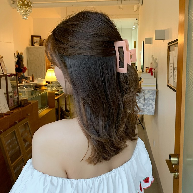 Acrylic Rectangular Hair Clips