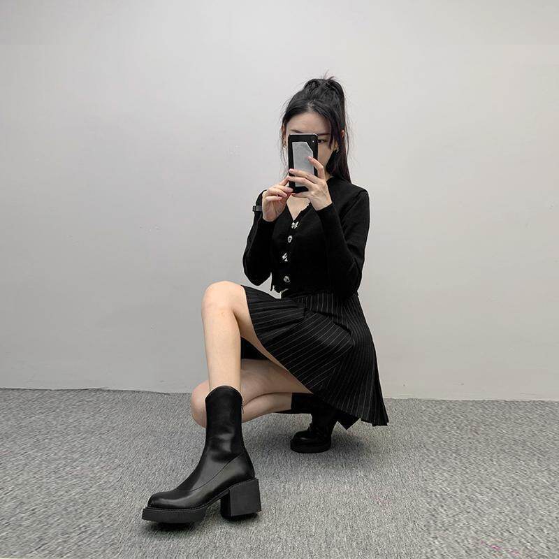 knee boots for skinny legs