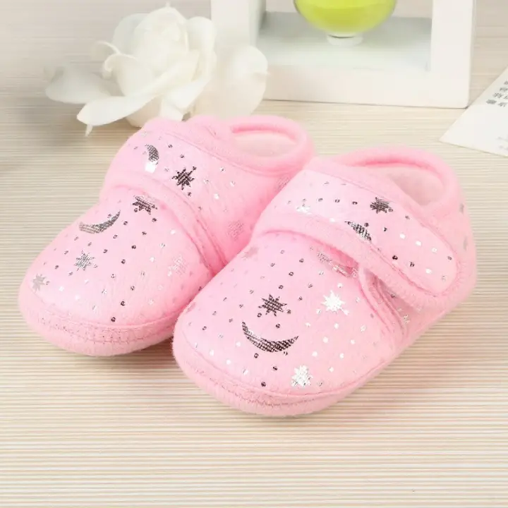 fleece baby shoes