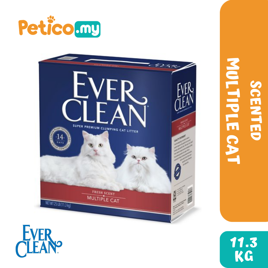 Ever Clean Cat Litter 25LB/11.3kg (Extra Strength Unscented / Scented / Scented Multiple Cat