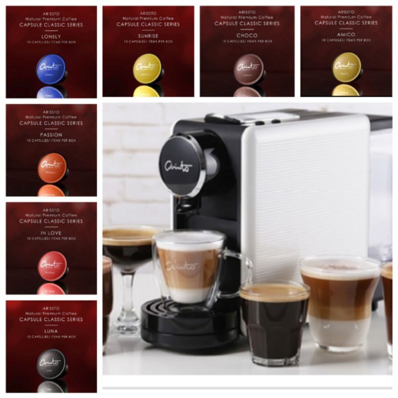 Arissto coffee machine hotsell