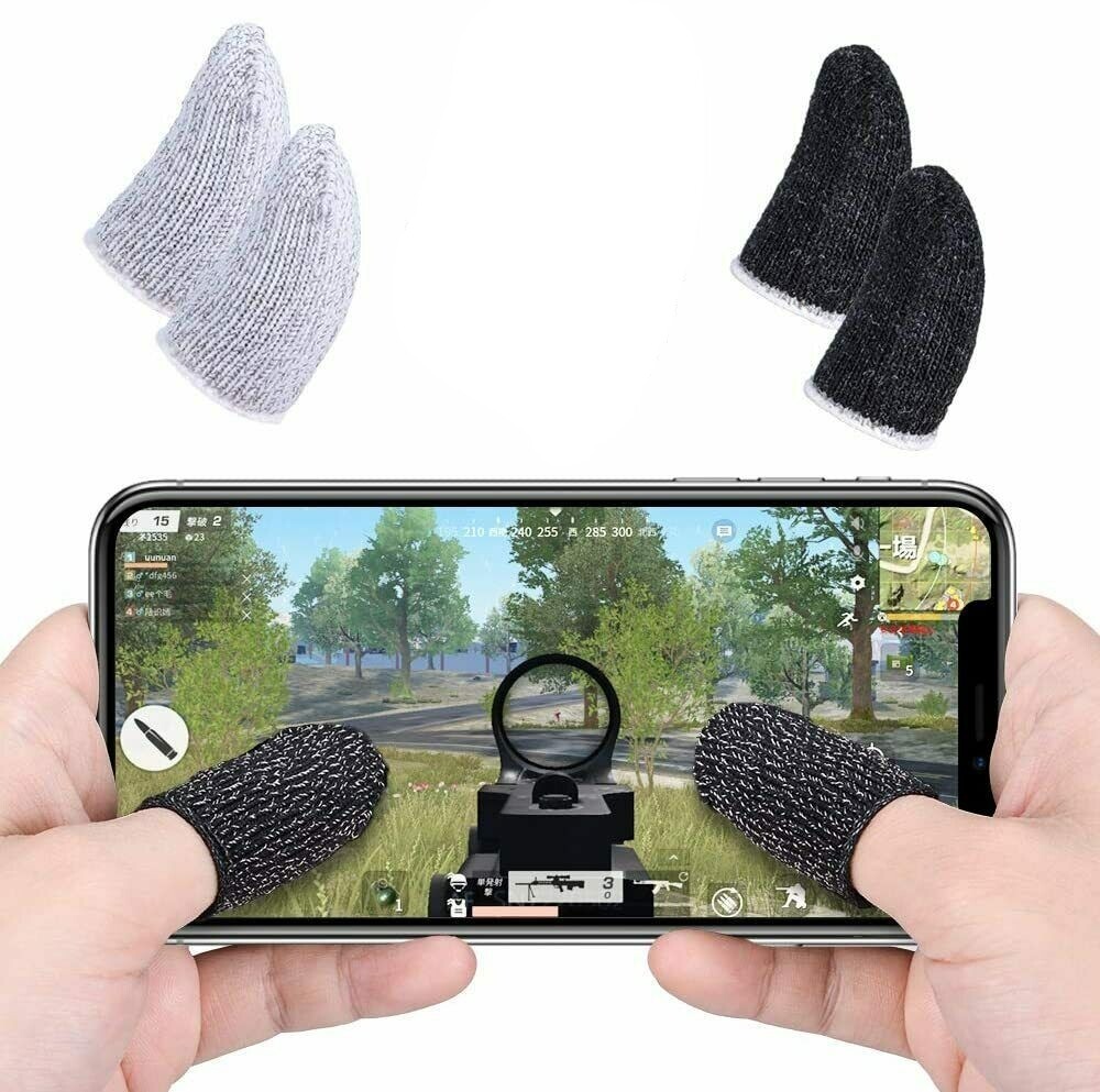[SmartHere] 1 Cặp Bọc Ngón Tay Trò Chơi 6Pc Điều Khiển Chơi Game Màn Hình Cảm Ứng