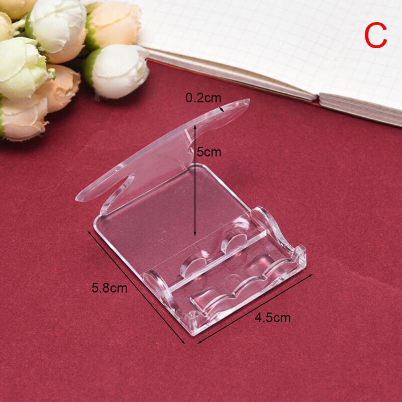 Maurcey Transparent Acrylic Bracelet Display Rack Bangle Organizer Storage Holder Stand