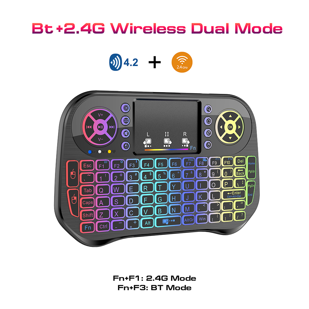 Bàn Phím Tương Thích I10 Chuột Không Dây Bàn Phím Bluetooth Cho Hệ Điều Hành ANDROID/WINDOWS/MAC