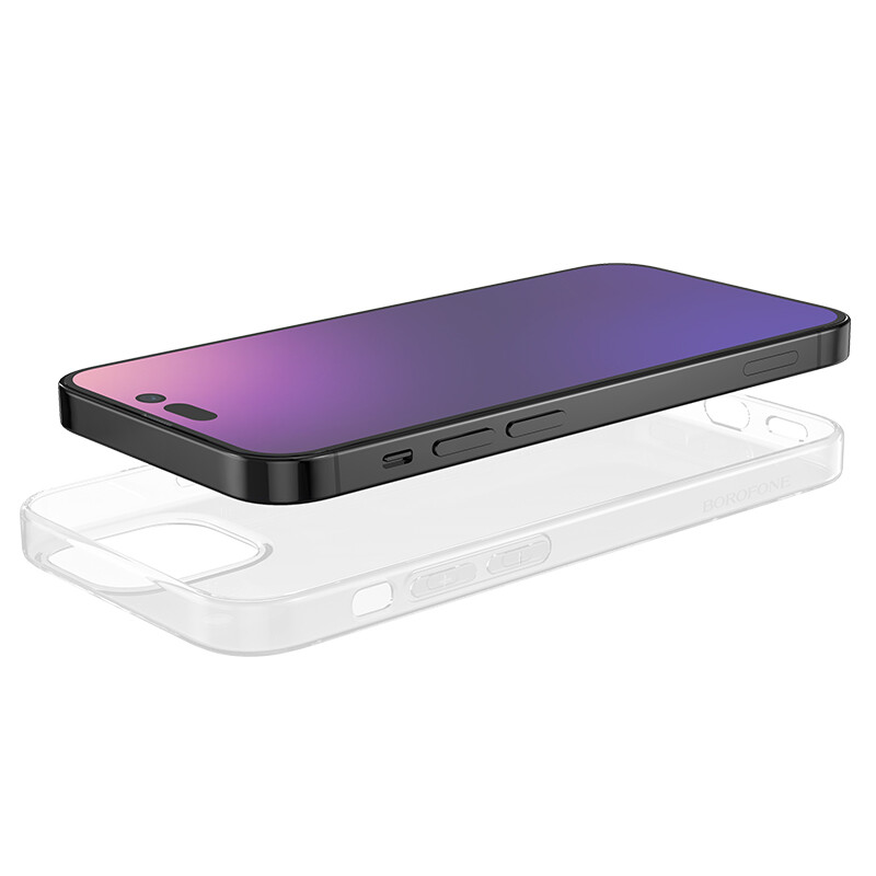 [Mới] Borofone Ốp Bảo Vệ Trong Suốt HD TPU Mềm Chính Hãng 2022 Cho IPhone14/IP 14 Max/Ip14 Pro Max/Ip 14 Pro Ốp Siêu Mỏng Trong Suốt TPU Mềm