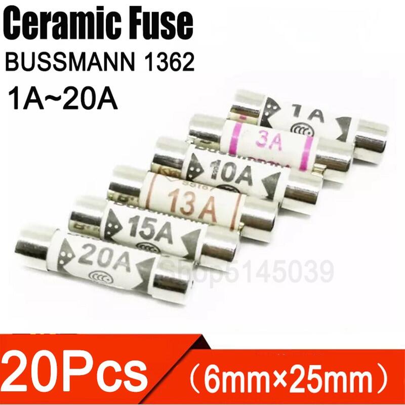 500V 3A 6x30mm Fast Blow Explosion Proof Ceramic Fuse ~ Fast USA Shipping 5 