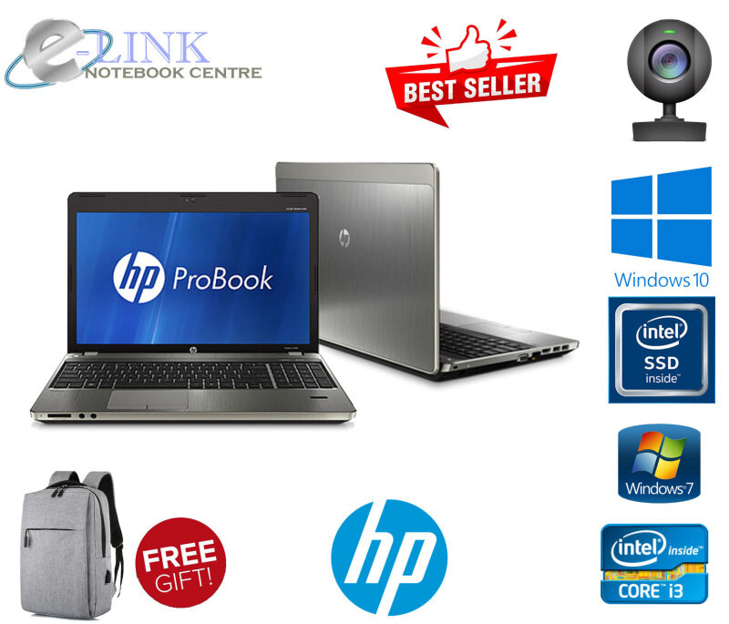 HP Probook 5220 4530s 4540s i3 1Gen - 3Gen / 4GB-8GB RAM / 250GB HDD / 120GB-240GB SSD / 15.6Screen Malaysia