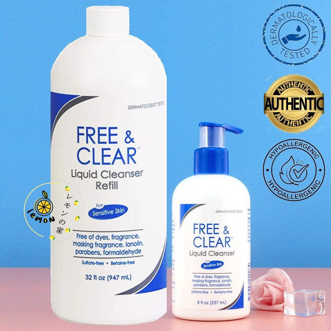 Vanicream FREE & CLEAR Liquid Cleanser for Sensitive Skin 237ml 8 fl oz