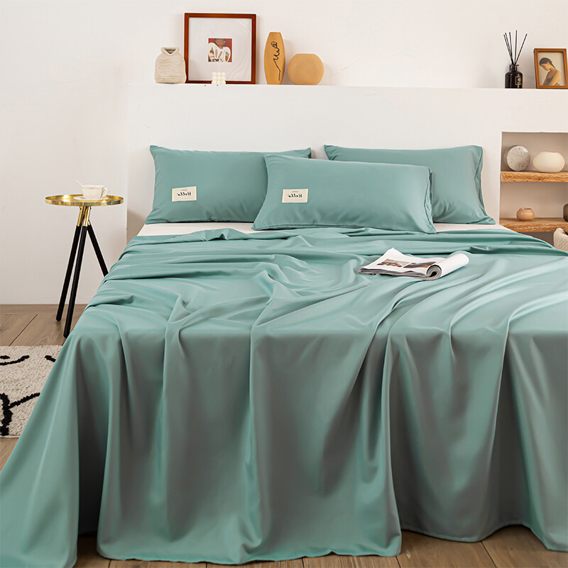 Ga Trải Giường Cotton Đã Giặt, Ga Trải Giường Màu Trơn, Ga Trải Giường Thông Dụng 4 Mùa, Ga Trải Giường Phẳng, Ga Trải Giường Ký Túc Xá Sinh Viên, Ga Trải Giường Đơn Giản, Kích Thước: đơn/Đôi/Đầy Đủ/Queen/King / Super King