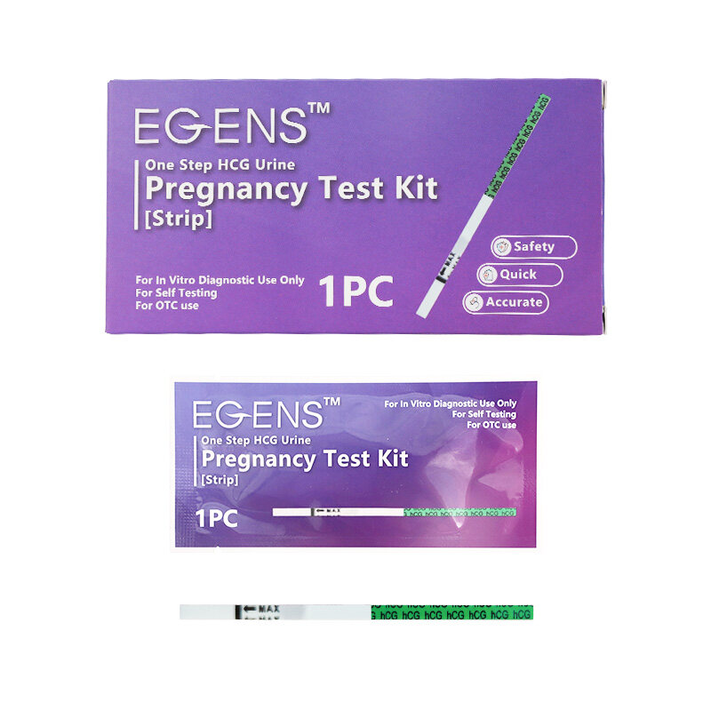 EGENS 1/6/10pcs Pregnancy Test Strip Kit HCG Urine Test Urine Test