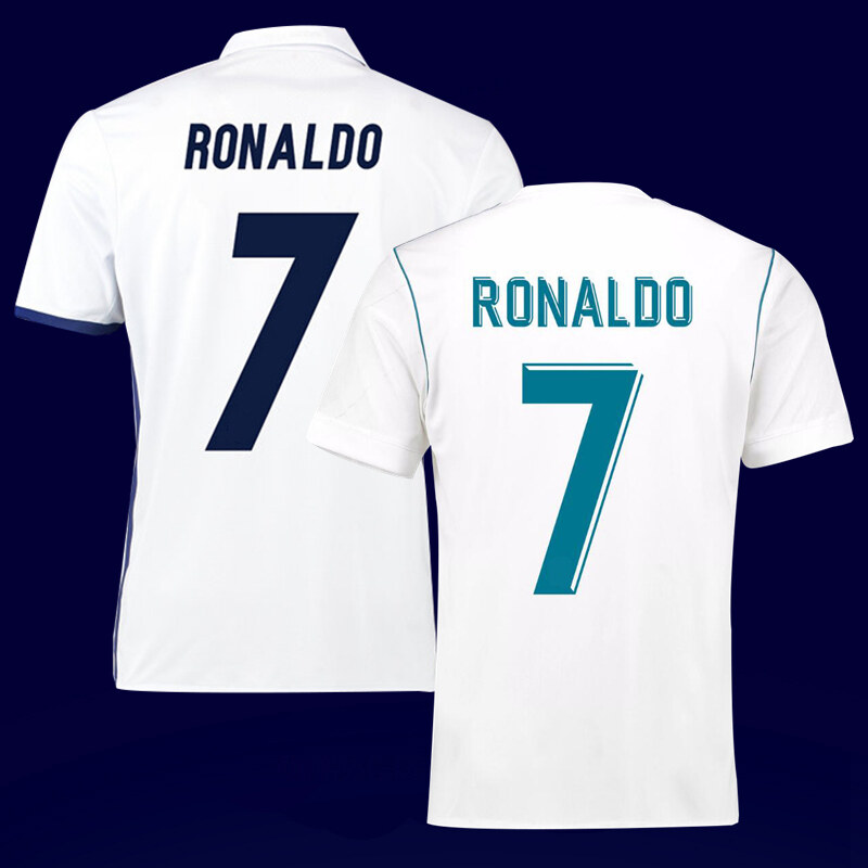 2016 2017 RETRO MADRIDES เสื้อยืดอเมริกันฟุตบอลฟุตบอลเสื้อ CAMISETA FUTBOL MAILLOT DE เท้าสต็อก