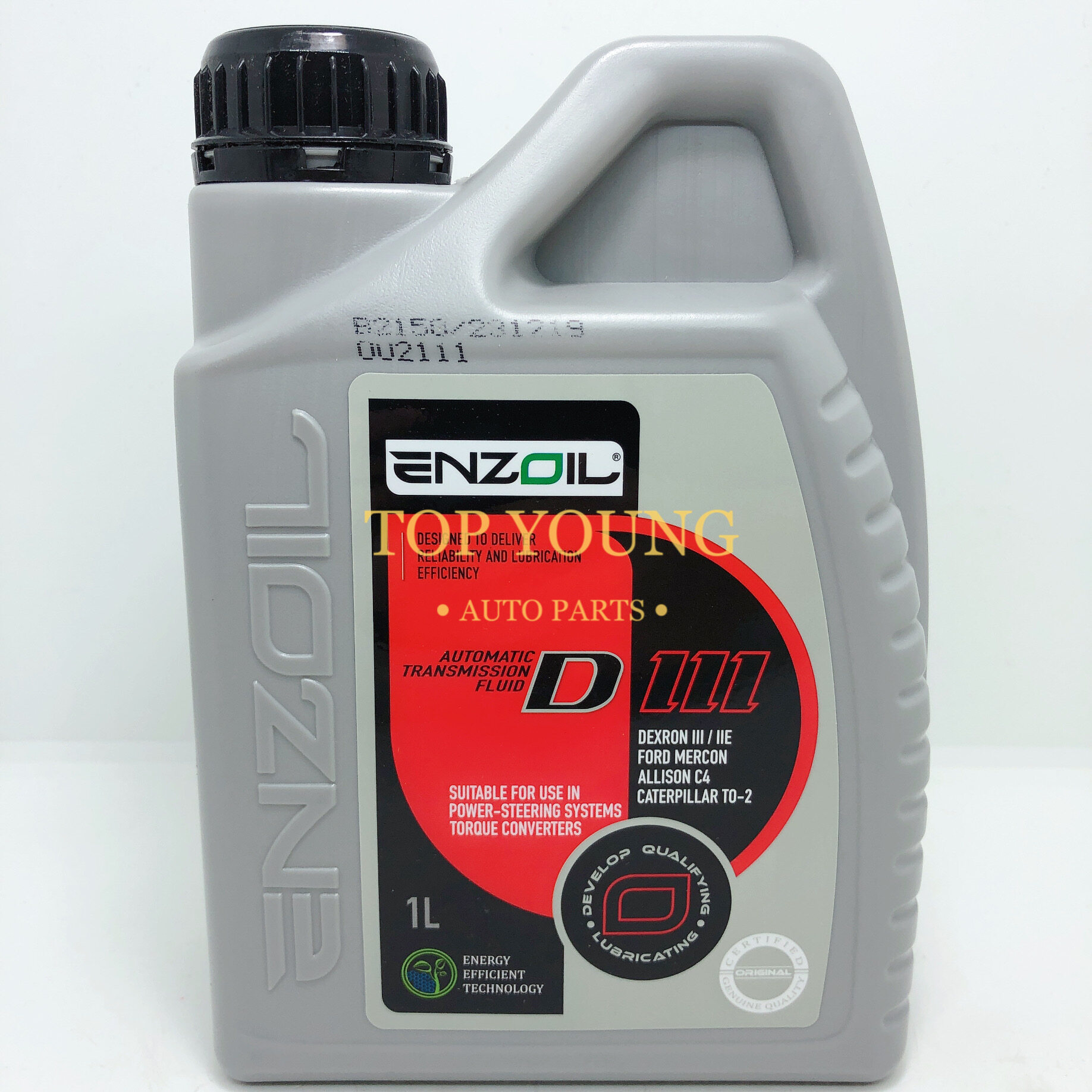 ENZOIL ATF D3 AUTOMATIC TRANSMISSION FLUID & POWER STEERING OIL 1L