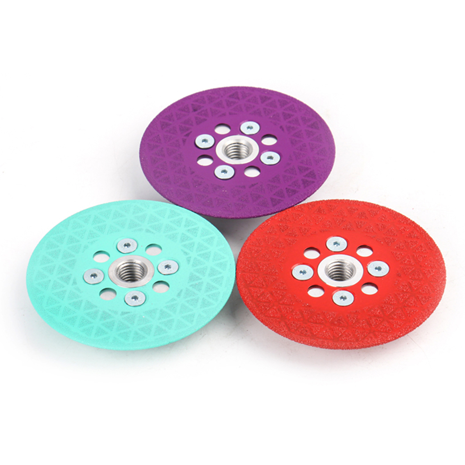 Baoblaze Đĩa Mài Kim Cương Hai Mặt 4 Inch Máy Mài Góc Lưỡi Cưa Để Cắt Đá Cẩm Thạch Đá Hoa Cương Dụng Cụ Chà Nhám Bê Tông