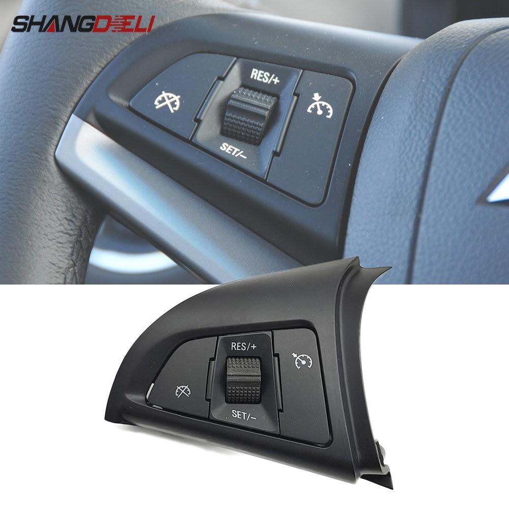 Car Cruise Control Switch Steering Wheel Button Bluetooth Audio Cruise Speed Control For Chevrolet Chevy Cruze 2009 - 2014
