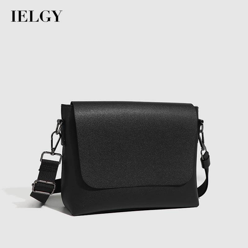 IELGY men's light and versatile simple and personalized messenger bag