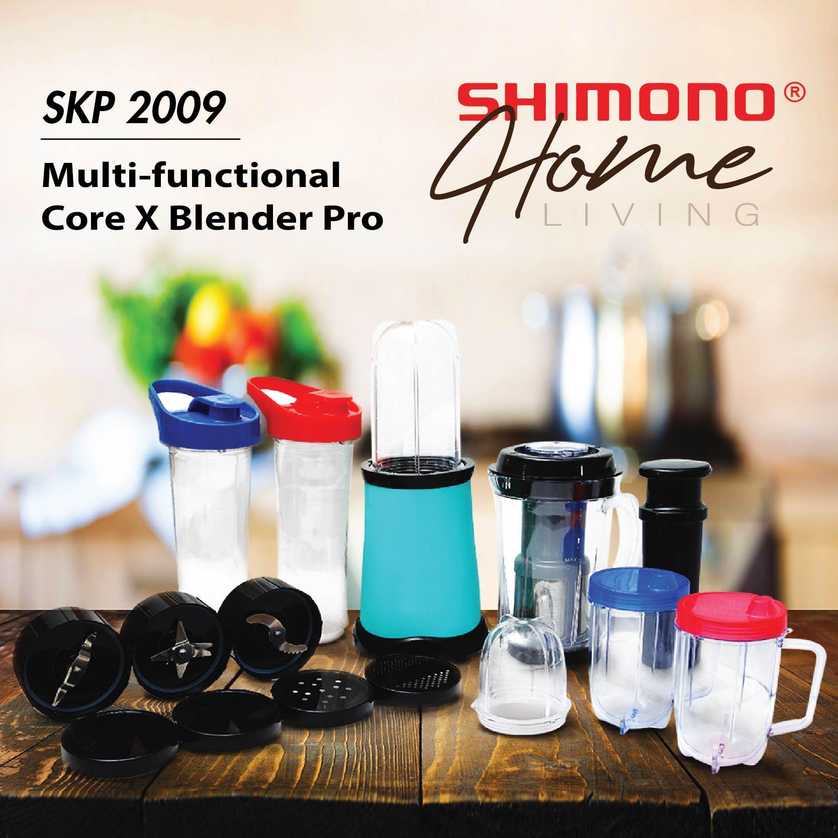 Shimono Multifunctional Blender Core X Pro SKP 2009 Lazada