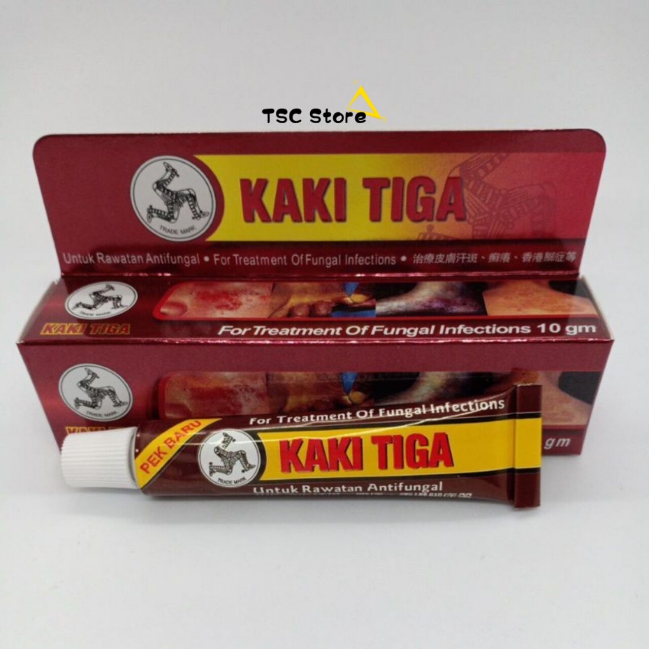 Shop Ubat Kurap Cap Kaki Tiga Online Lazada Com My