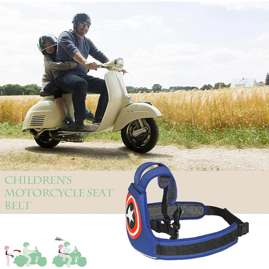 Kids motorcycle outlet belt