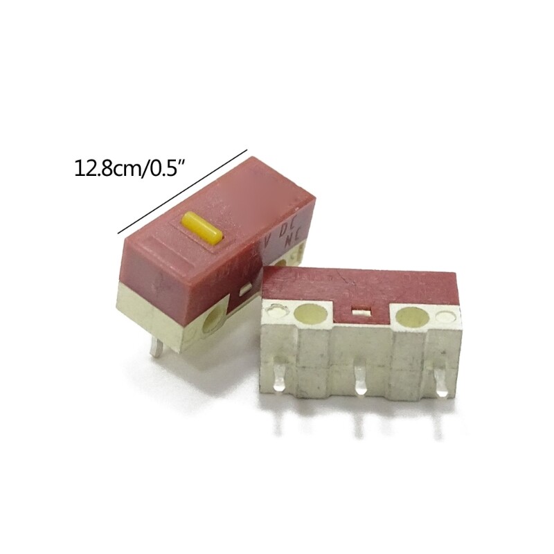 【New Arrival】 2/10Pcs Mouse Momentary Push Button Micro Limit Switch 3Pins 30Million for HUANO Silent Mouse Micro Switch