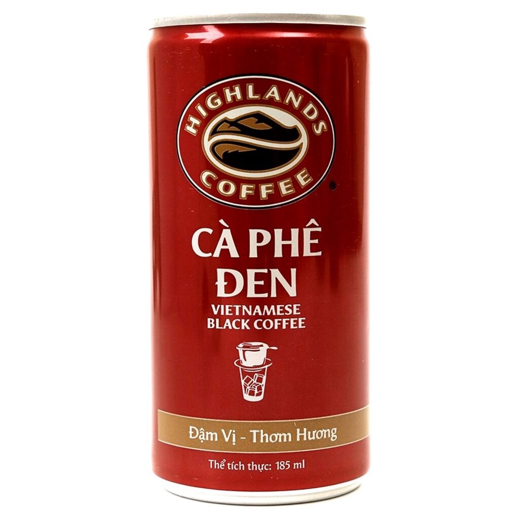 HIGHLANDS Coffee can 235ml - Kopi Tanah Tinggi - 高地咖啡 - Cà phê lon ...