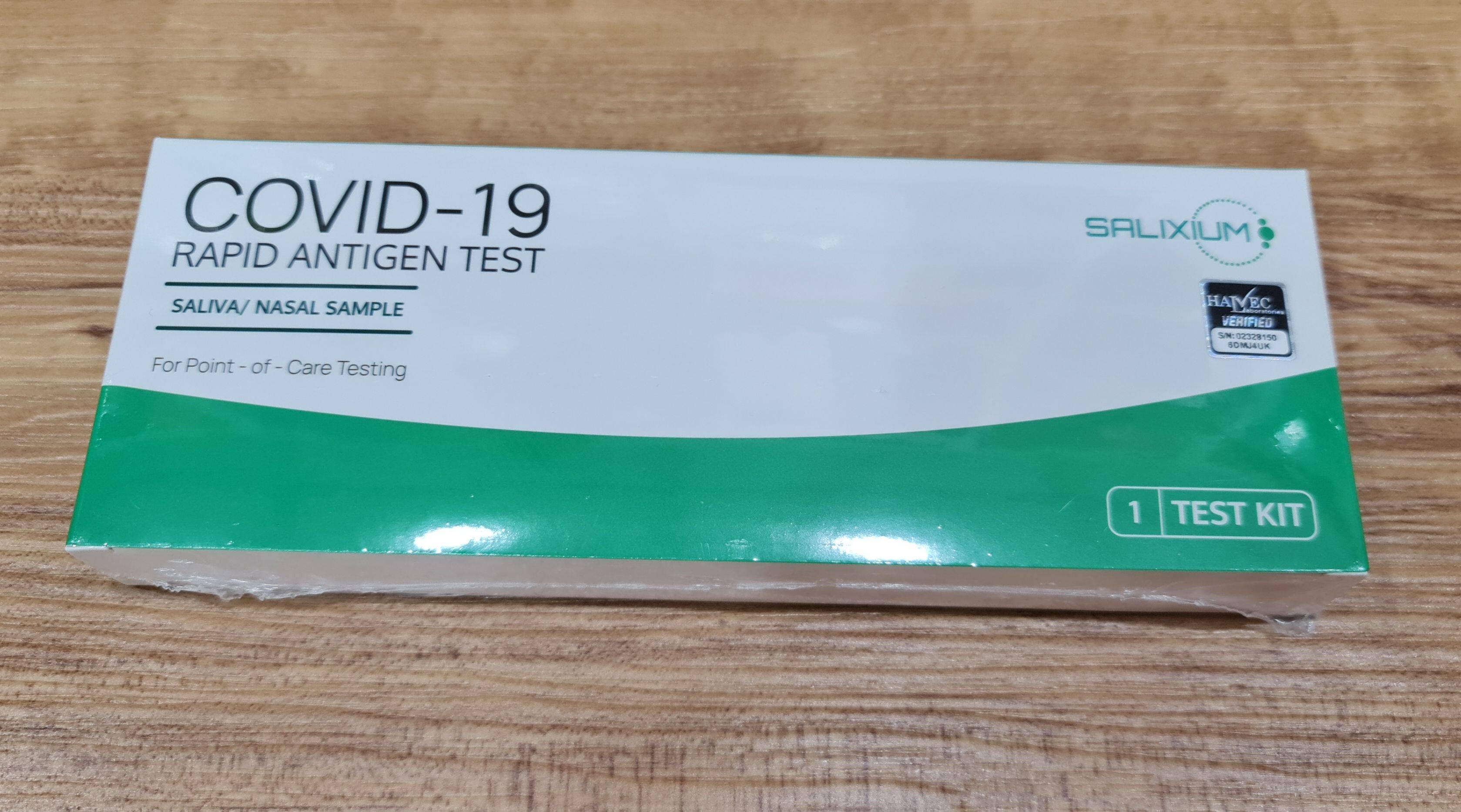 Salixium covid 19 test kit