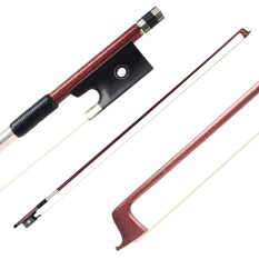 4/4 Vĩ Cầm Bow Chất Liệu Sợi Cacbon Ebony Frog