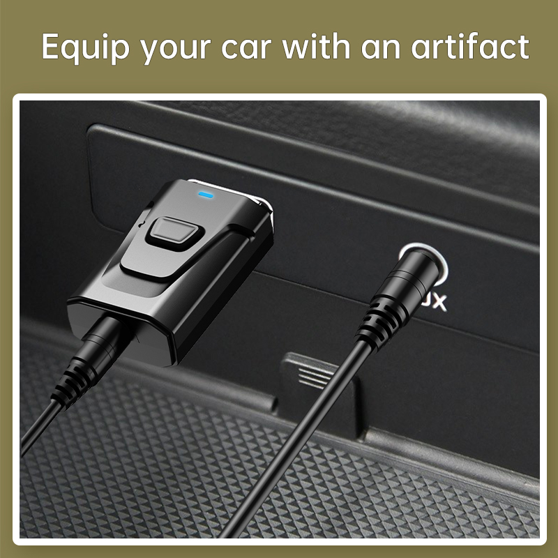 VAOLRO 4 Trong 1 USB Bộ Phát Bluetooth Receiver Với Mic Gọi Rảnh Tay 3.5Mm Aux Âm Thanh Stereo RCA Bộ Chuyển Đổi Âm Thanh Không Dây Cho TV Trên Xe PC Loa Bluetooth Headphone